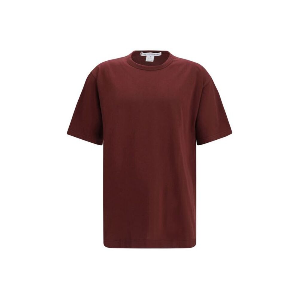 Comme Des Garçons Bordeaux Cotton Men's T-Shirt